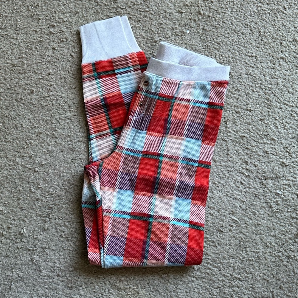 High-Waisted Waffle Pajama Leggings for Women